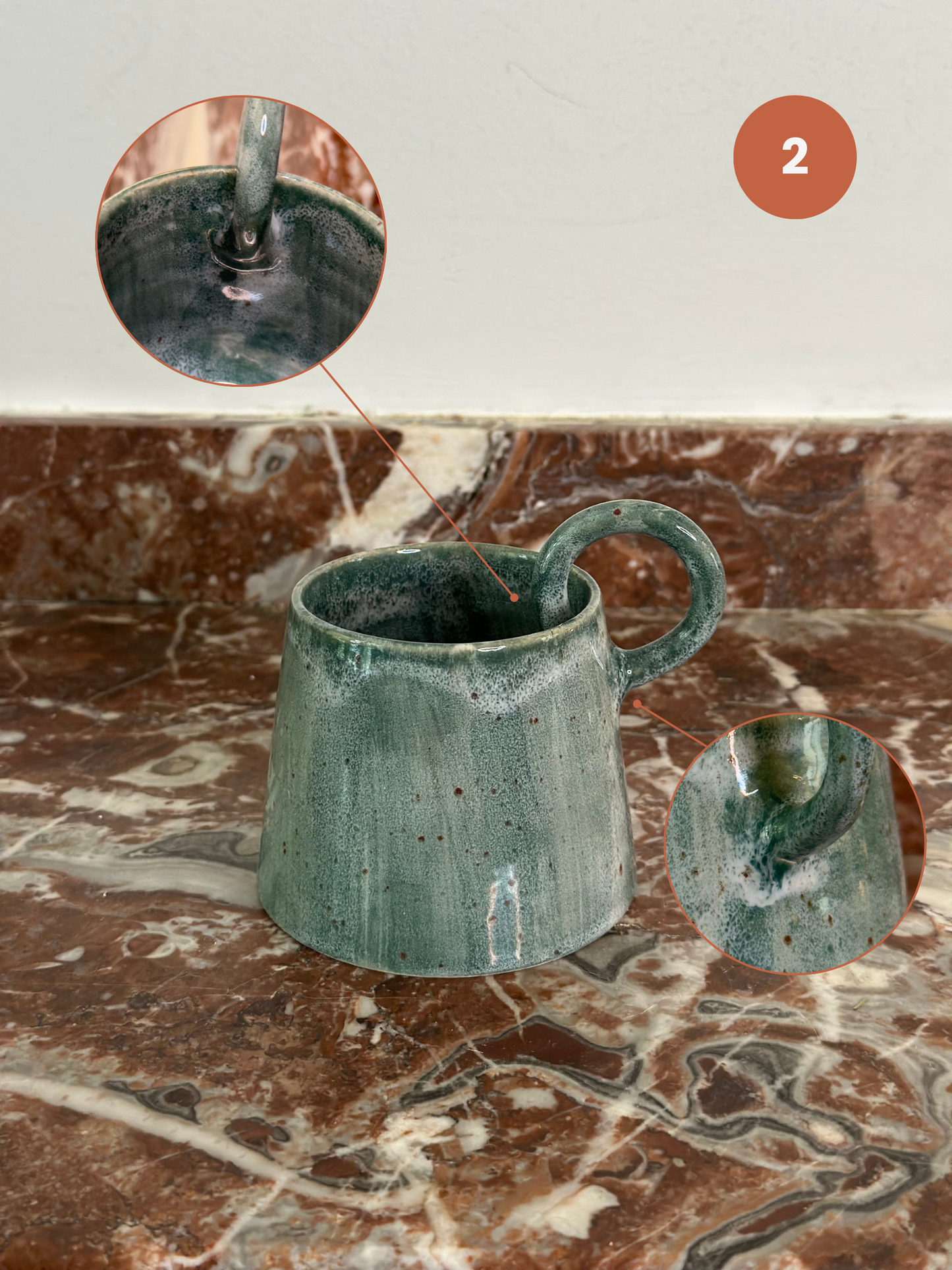 Tasses Madeleine imparfaites