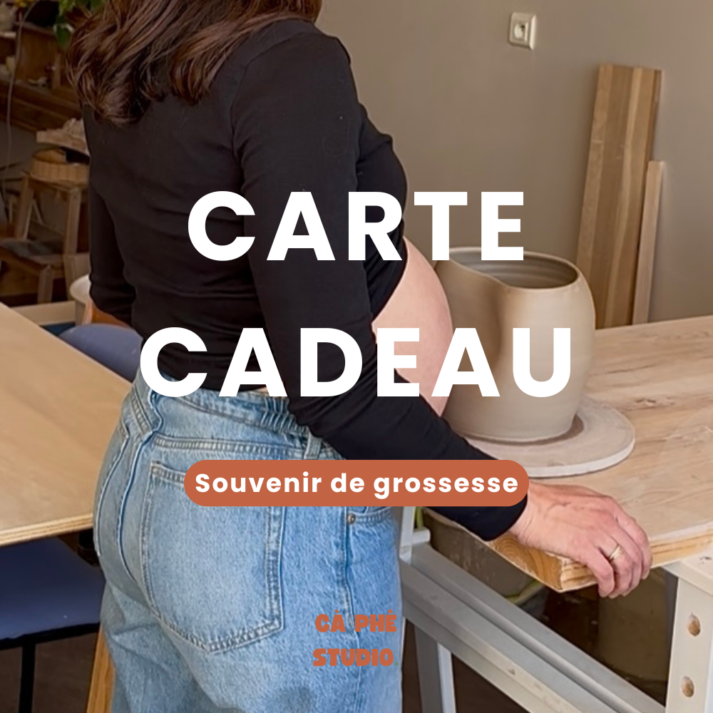 Carte cadeau - Souvenir de grossesse - Cà Phê Studio
