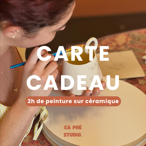 Carte cadeau - Atelier de céramique Toulouse - Cà Phê Studio