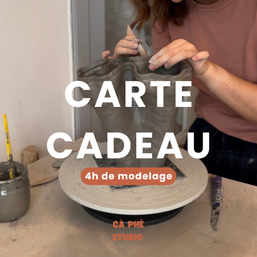 Carte cadeau - Atelier de céramique Toulouse - Cà Phê Studio
