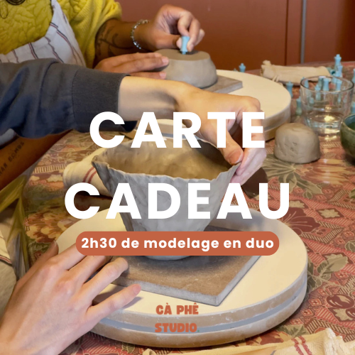 Carte cadeau - Atelier de céramique Toulouse - Cà Phê Studio